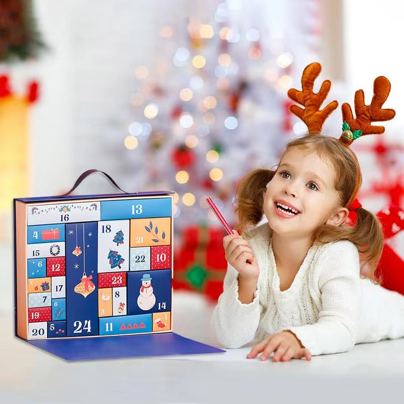 Diamond Painting Family Christmas Countdown 24 Days Mystery Gift Box