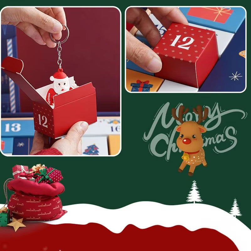 Diamond Painting Family Christmas Countdown 24 Days Mystery Gift Box