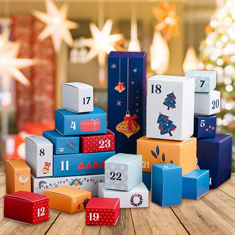 Diamond Painting Family Christmas Countdown 24 Days Mystery Gift Box