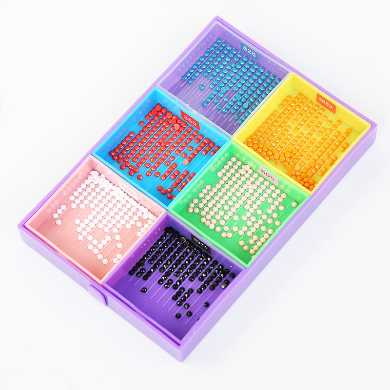 DIY Multifunctional Diamond Painting Drill Tray Tool Set(Mixed Color)