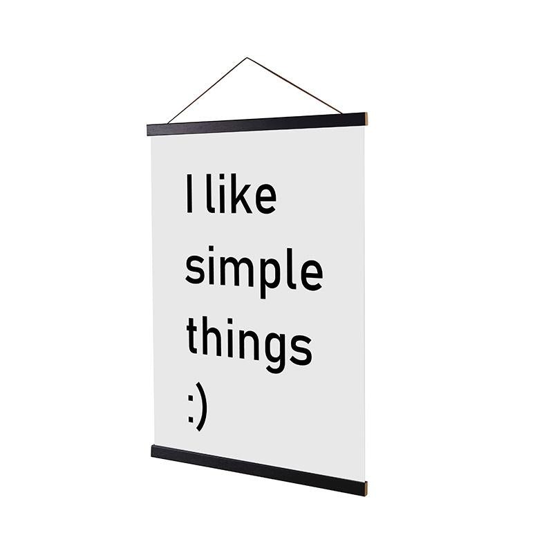 Diamond Painting Magnetic Wooden Frame | Black