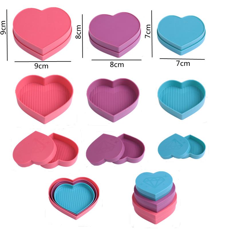 DIY diamond painting diamond love storage box-tool