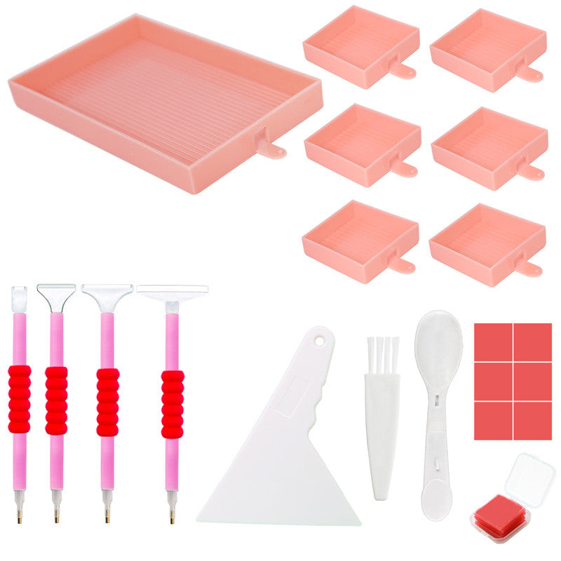 DIY Multifunctional Diamond Painting Drill Tray Tool Set