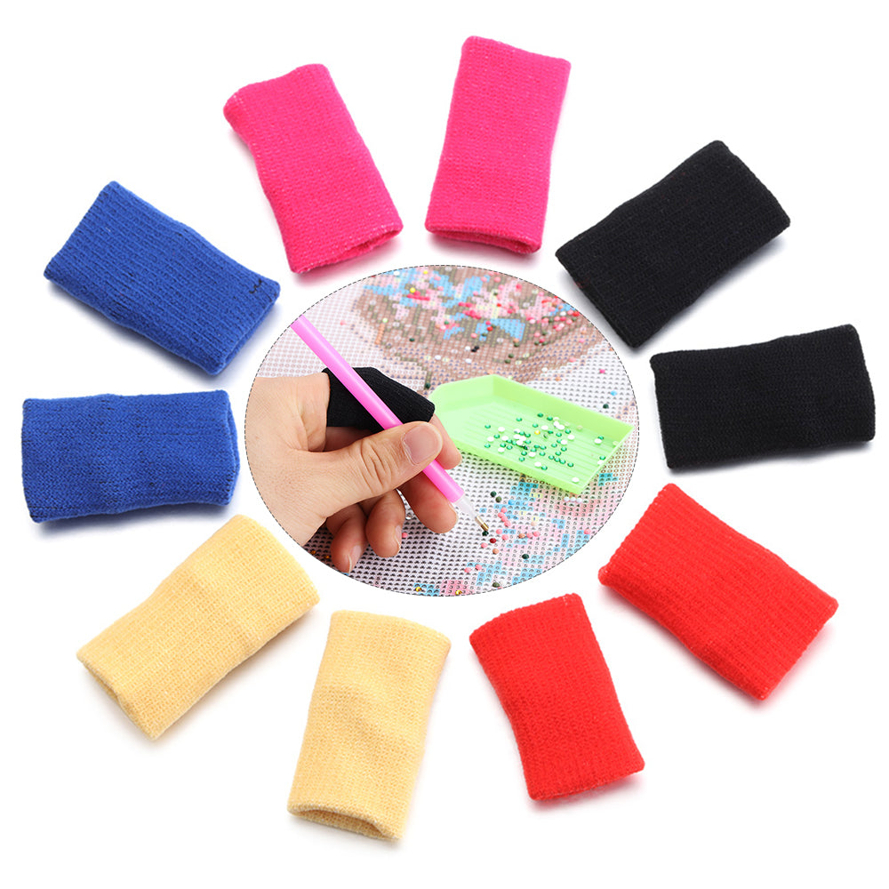 Diamond Painting Tool Finger Protector Cover Hand Pain Relief Finger Sleeve