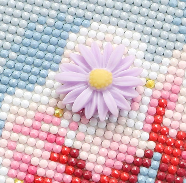 Diamond Drawing Tool | Flower | With Magnet