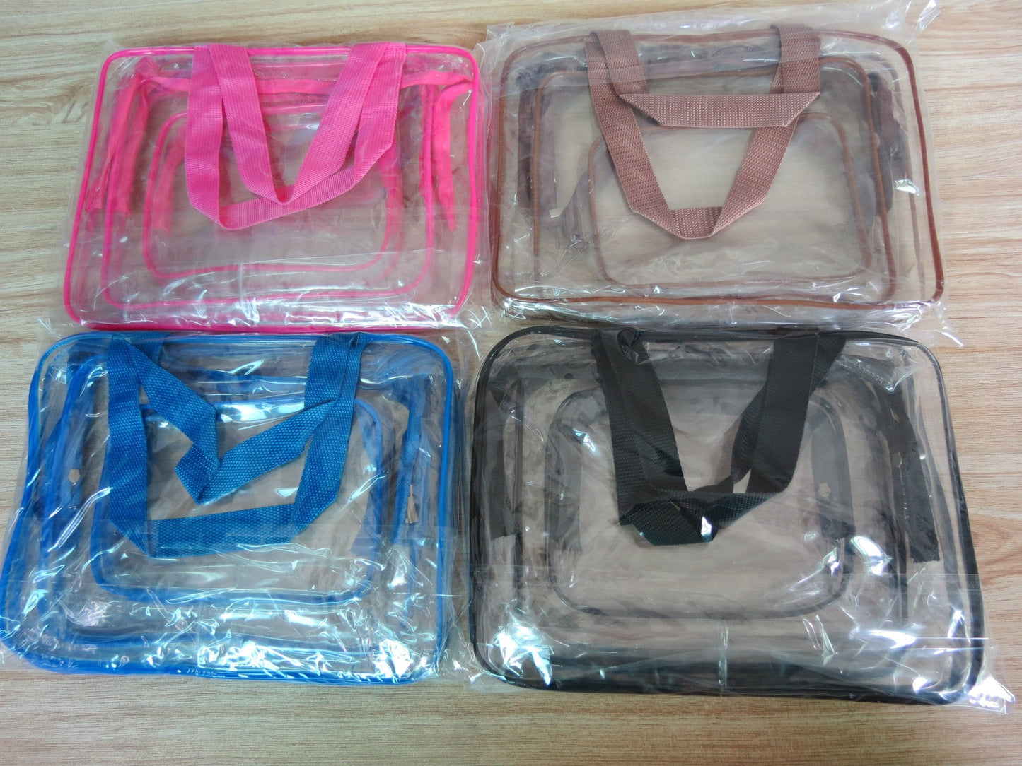 pvc transparent bag | diamond tool storage bag | 3ps
