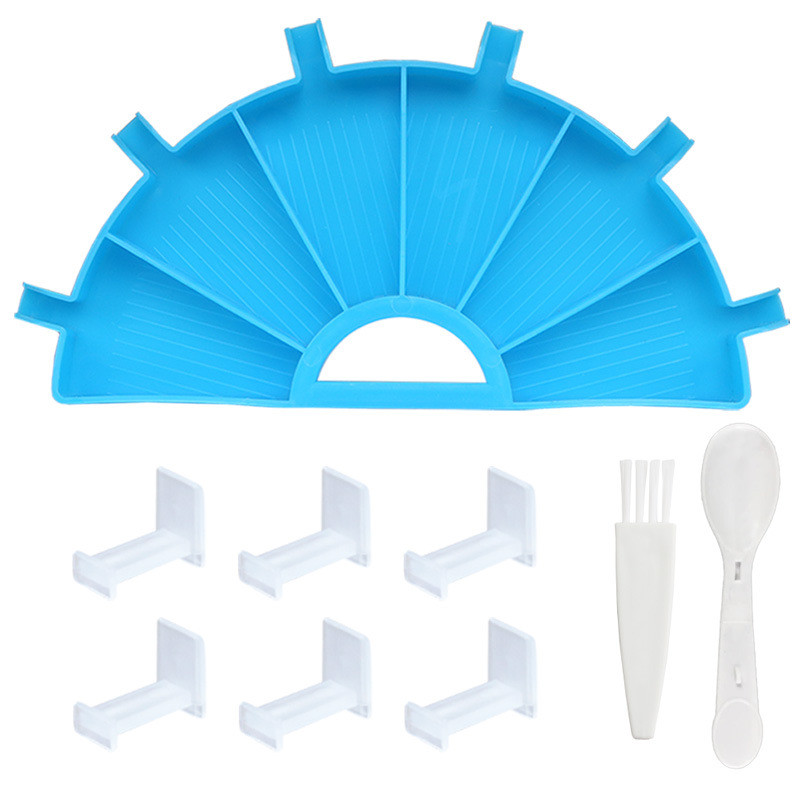 Diamond Painting Tools | 6 Section Palm Trays 9 piece set