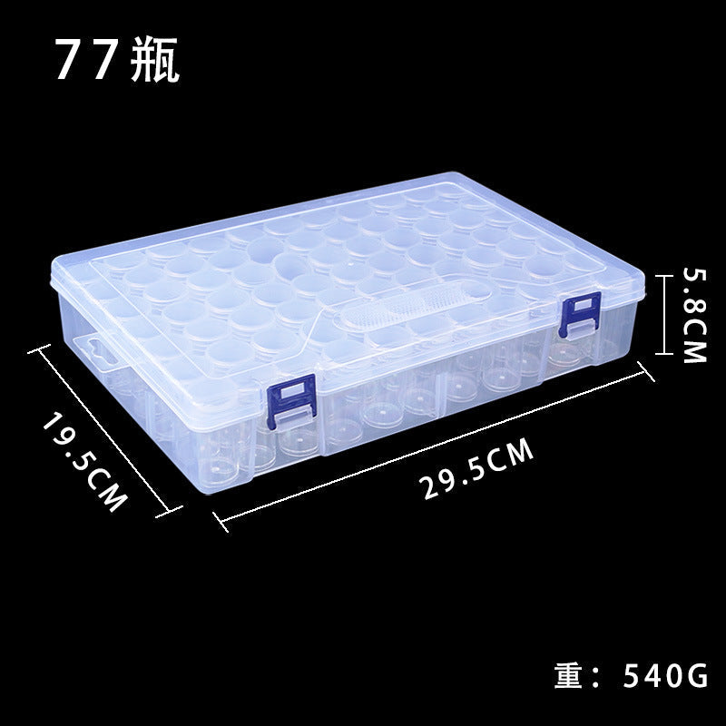 Slots Bottles Diamond Painting Storage Box tool | Give away stickers | tool