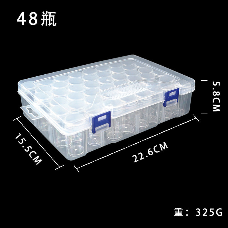 Slots Bottles Diamond Painting Storage Box tool | Give away stickers | tool