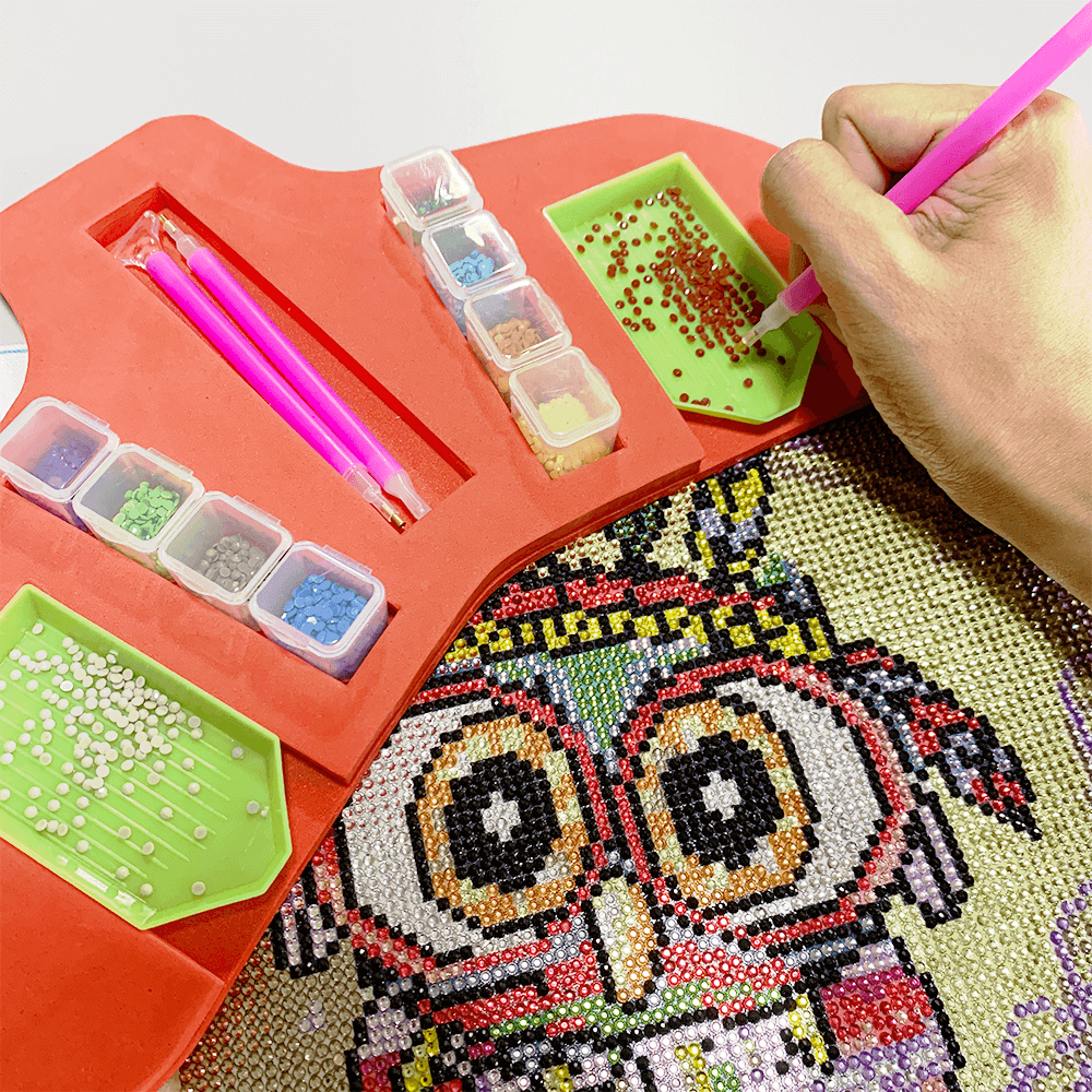 DIY Diamond Painting Diamond Tray Organizer Containers Tools Type I