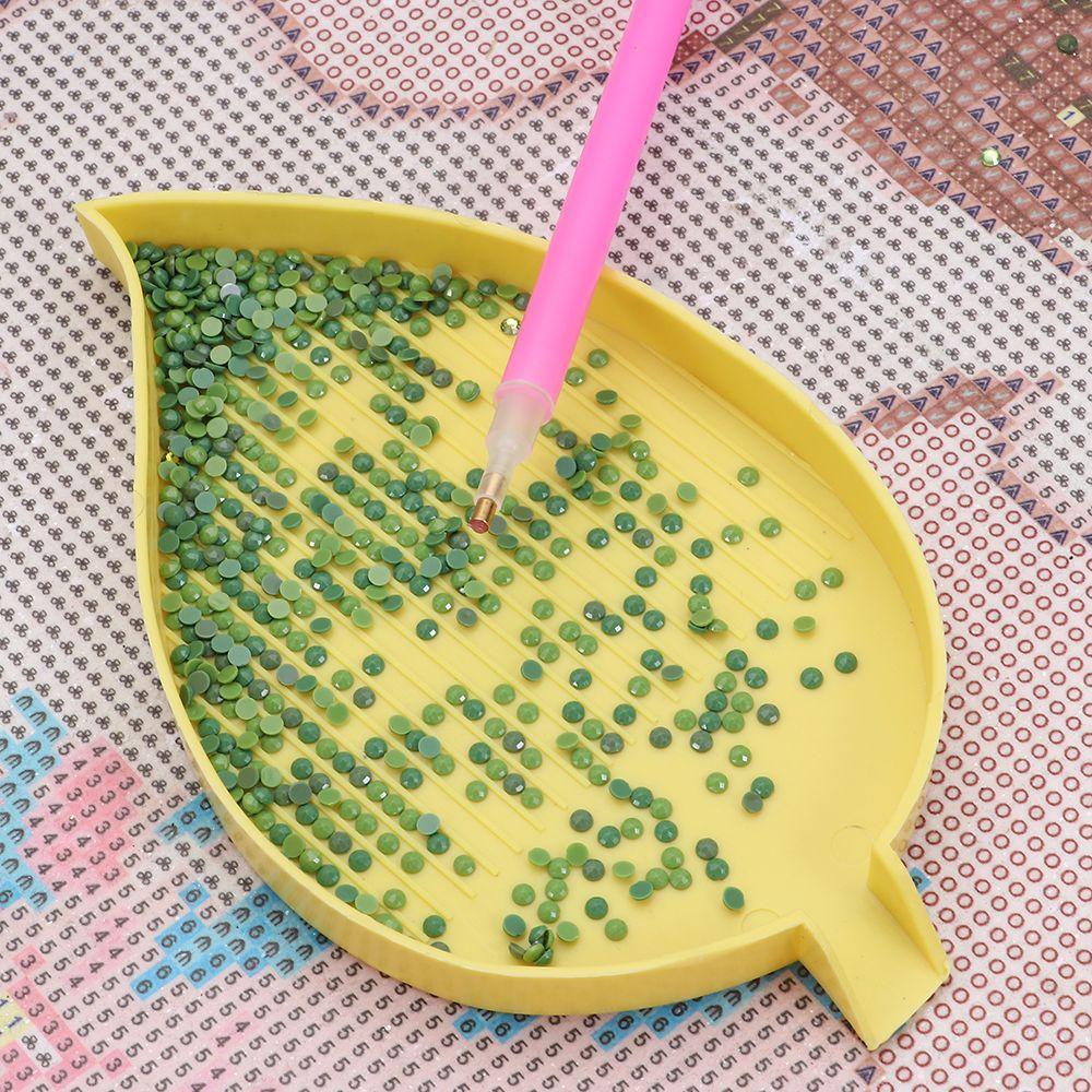 Diamond Painting Tools | Tray Large Kit | Leaf shape