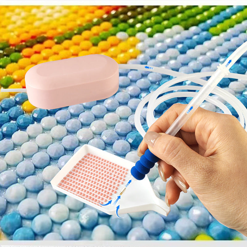 Diamond painting tool electric suction vacuum Pen point drill pen glue free DIY diamond sticking set