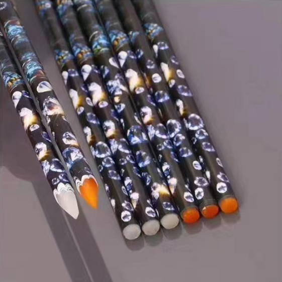 DIY Point Drill Pen Nail Art Crayon tool