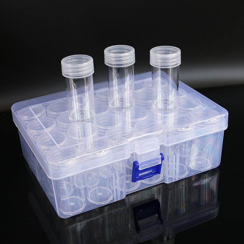 Slots Bottles Diamond Painting Storage Box tool | Give away stickers | tool
