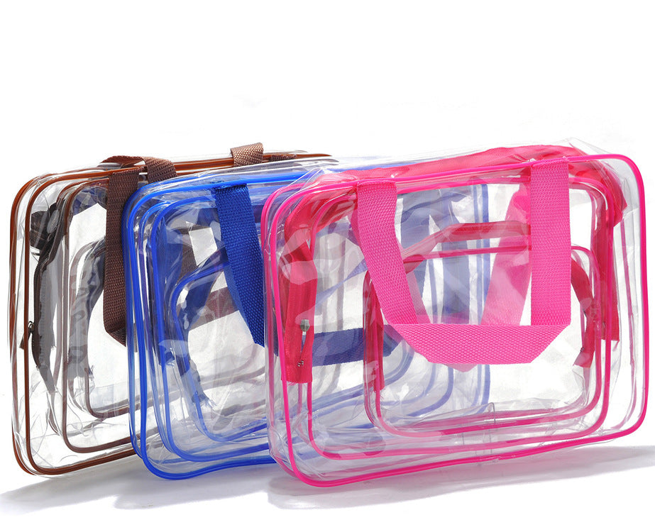 pvc transparent bag | diamond tool storage bag | 3ps