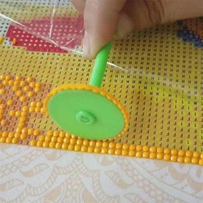 DIY Diamond Painting Point Drilling Tool Point Drill Pen With Wheel Easy Fast Finish Painting Aceessries