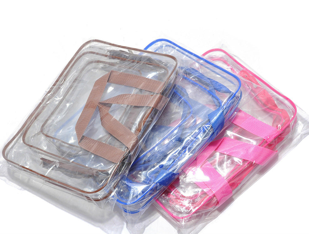 pvc transparent bag | diamond tool storage bag | 3ps