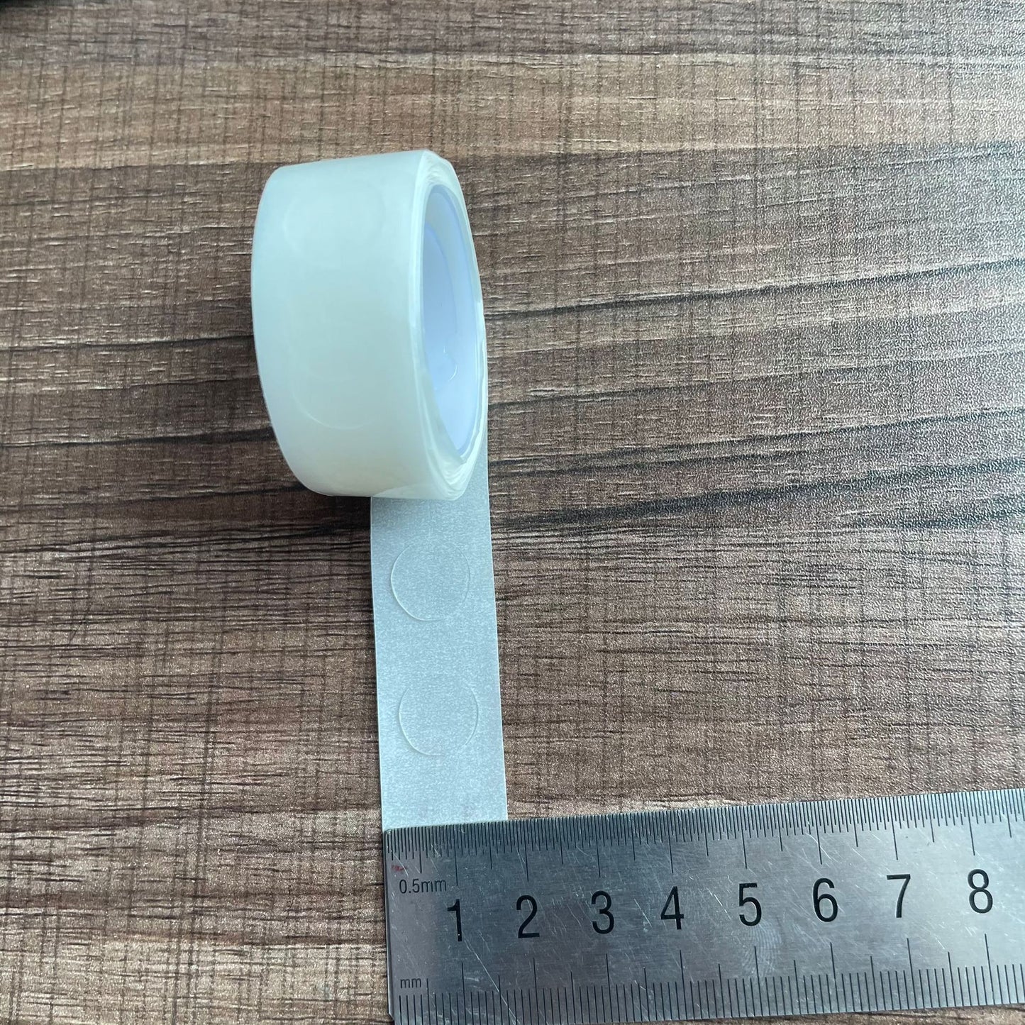 100 Pcs Glue Dots Tape, 1Rolls Double Sided Dots Stickers Substitute for diamond painting wax-tool