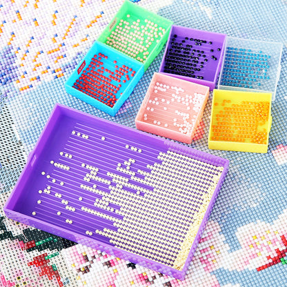 DIY Diamond Painting Tool Open Sieve Drill Tray