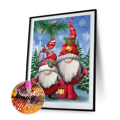 Luxury Diamond Painting Full Resin Drill Set Christmas Gnome NY010