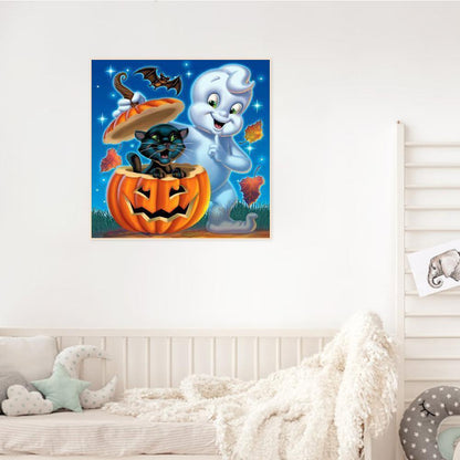 Luxury Diamond Painting 100% Full Resin Drill Set Halloween ghost NY012