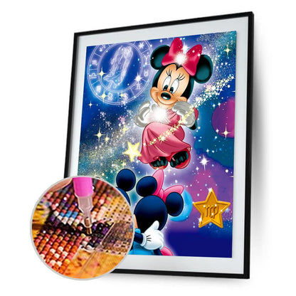 Luxury Diamond Painting Full Resin Drill Set Disney Minnie NY013