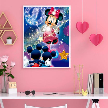 Luxury Diamond Painting Full Resin Drill Set Disney Minnie NY013