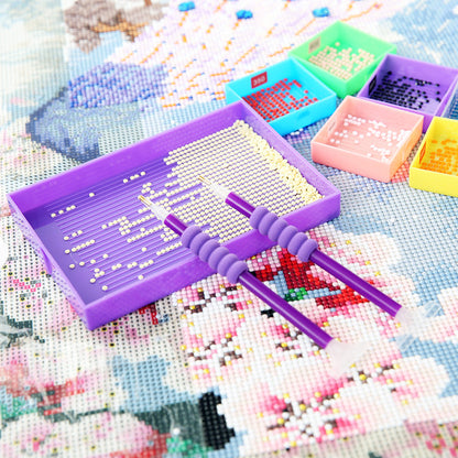 DIY Diamond Painting Tool Open Sieve Drill Tray