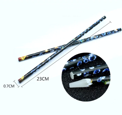 DIY Point Drill Pen Nail Art Crayon tool