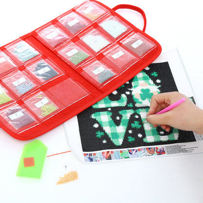 DIY Portable Diamond Painting Accessories Storage Bag | Tool