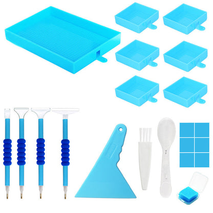 DIY Multifunctional Diamond Painting Drill Tray Tool Set