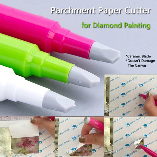 DIY Diamond Painting Parchment Paper Cutter Ceramic Blade Diamonds Tools Accessories