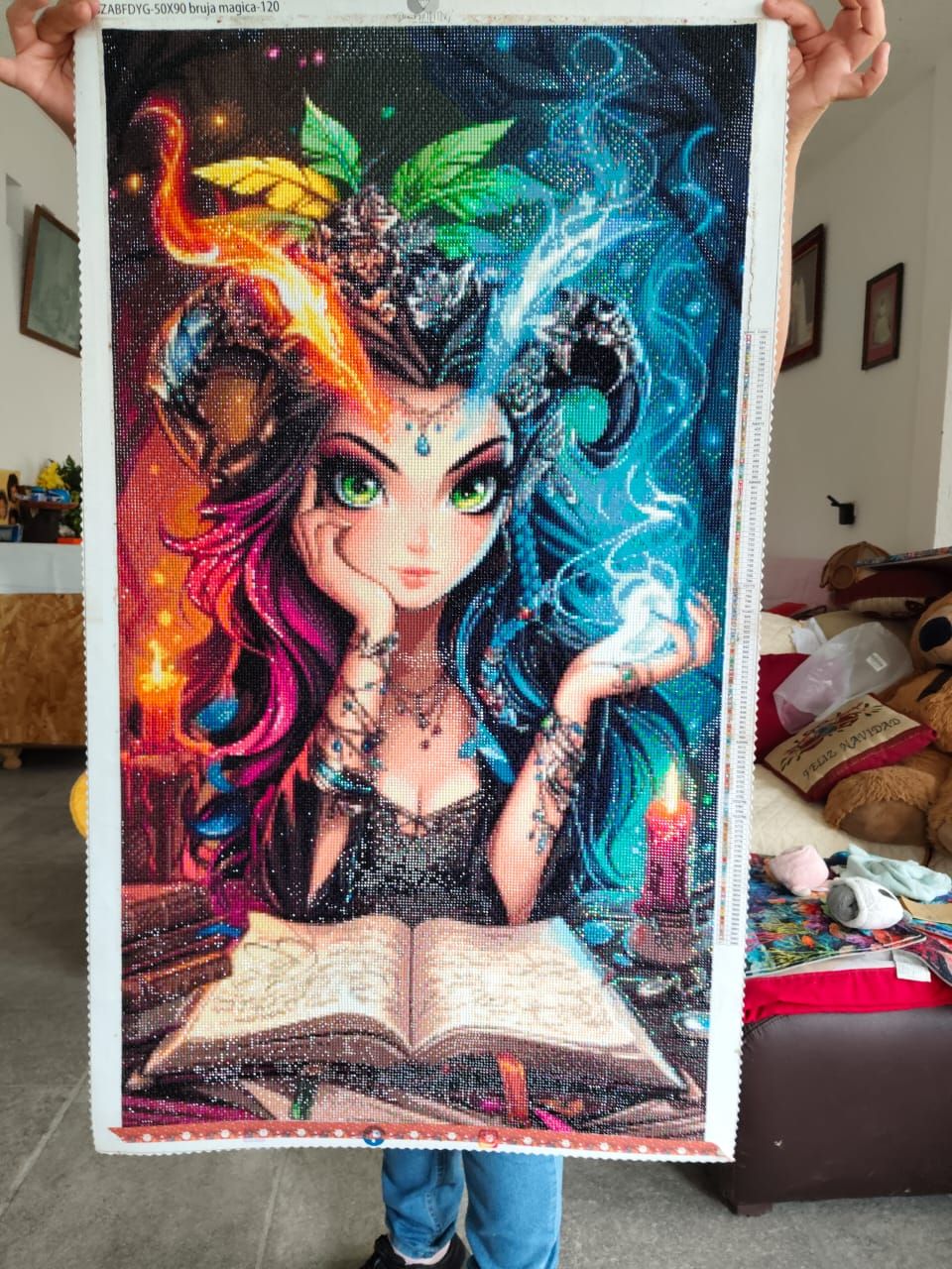 大人用ダイヤモンドペインティングキット、太陽と月の顔フルドリルクリスタルラインストーン刺繍クロスステッチ、大人初心者向けDIY 5Dペイントバイナンバー、ホームウォールデコレーション