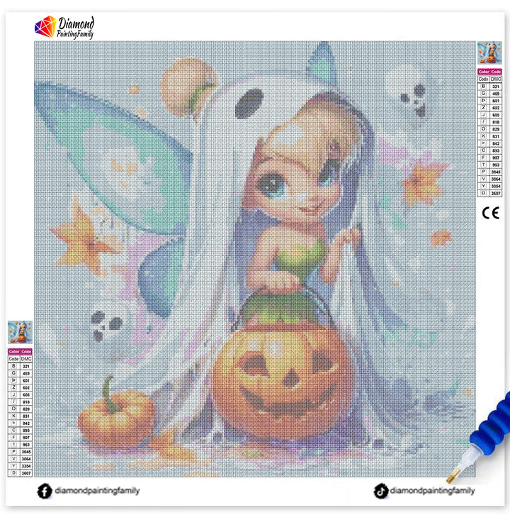 Luxury Diamond Painting丨Halloween Fairy DPF0055