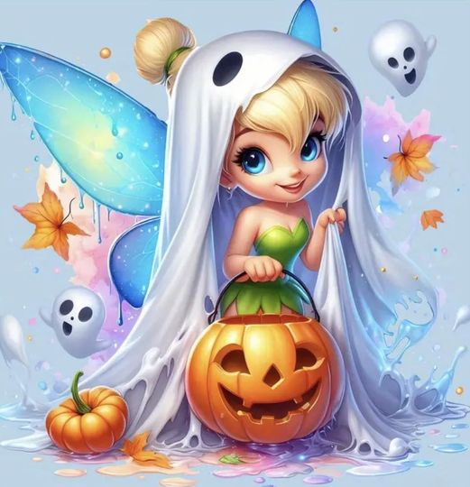 Luxury Diamond Painting丨Halloween Fairy DPF0055