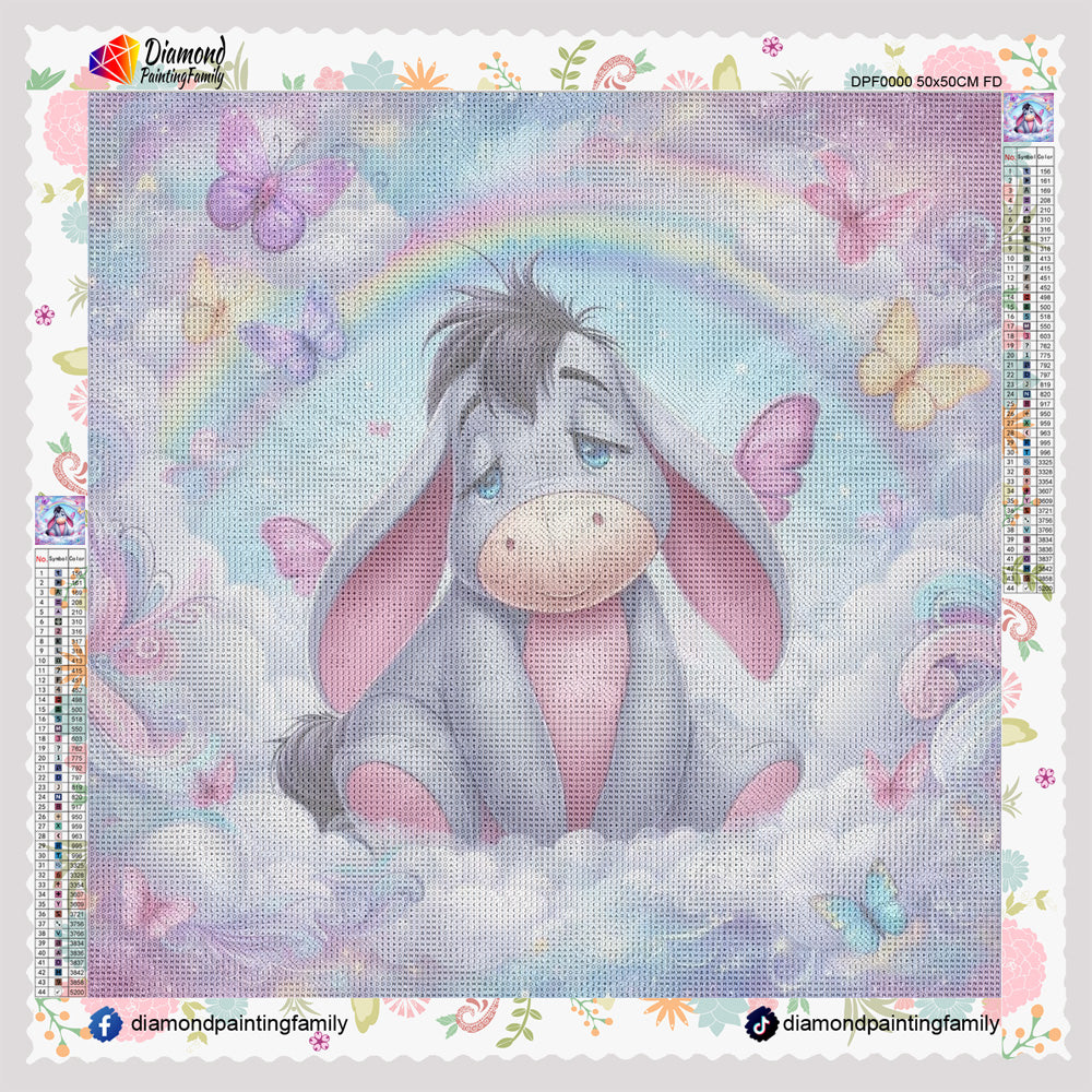 Diamond Painting Family Resin Square Fairy Dust Crystal AB Stone Diamond Painting Arts丨DF0304