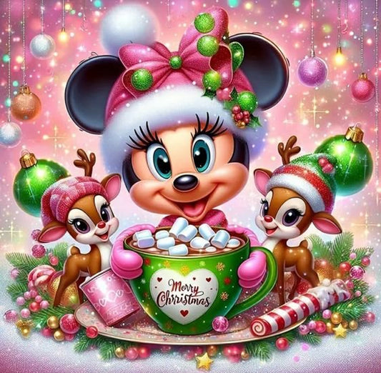 Diamond Painting Family Resin Square Fairy Dust Crystal AB Stone Diamond Painting Arts丨DF0310