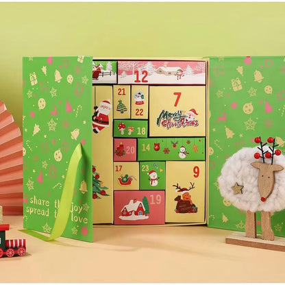 Diamond Painting Family Christmas Countdown 24 Days Mystery Gift Box