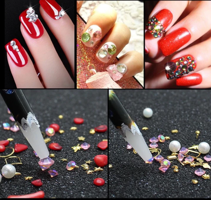 DIY Point Drill Pen Nail Art Crayon tool