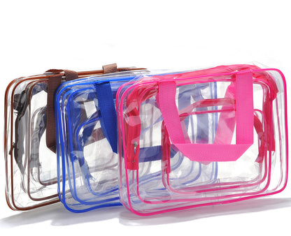 pvc transparent bag | diamond tool storage bag | 3ps