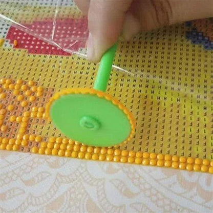 DIY Diamond Painting Point Drilling Tool Point Drill Pen With Wheel Easy Fast Finish Painting Aceessries