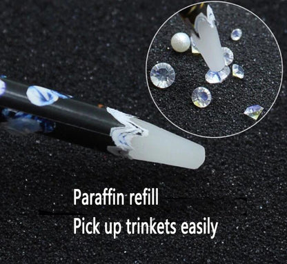DIY Point Drill Pen Nail Art Crayon tool