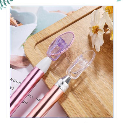 DIY diamond drawing point drill tool-roller point drill pen with wheel tools